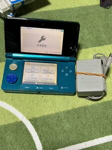 任天堂 NINTENDO ニンテンドー 3DS アダプター付き(FB GTG1)