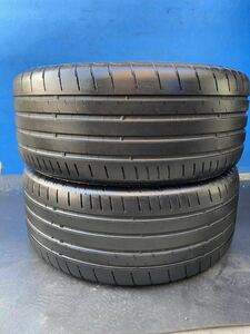 【BRIDGESTONE POTENZA S007A】《245/45R18 100Y》21年製【送料無料※一部地域有料】中古タイヤ2本◆バリ山◆