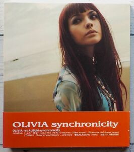 OLIVIA synchronicity 【初回プレス限定盤】ボートラ収録 D&D