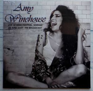 エイミー・ワインハウス Amy Winehouse Live at Hove Festival Norway 26 Jun 2007 ★激レア！EU限定 生産終了盤 未開封新品