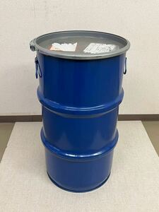 ペール缶　ブルー 容器 20Lより大きめ　新古品　美品