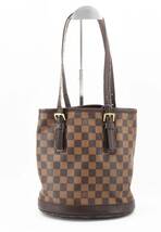 1円 Louis Vuitton ルイヴィトン　ダミエ　マレ　トートバッグ　ショルダーバッグ　バケツ　N42240　23-7367_画像1