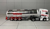 1/87 Herpa Renault T Chemical Chrome Tank Semitrailer "Ruberg" _画像3