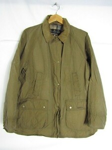 Barbour バブアー LIGHTWEIGHT　BEADNELL　オイルドジャケット　ベージュ　サイズ16