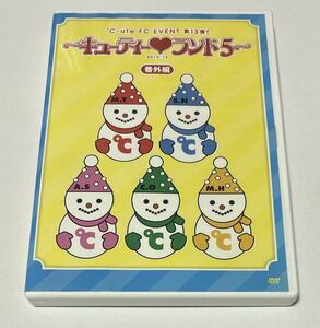 2枚組DVD「℃-ute キューティーランド5 2010.12 番外編」FCイベント 矢島舞美/中島早貴/鈴木愛理/岡井千聖/萩原舞