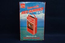 ▼24 未使用 コカ・コーラ カセットレコーダー RED SUMMER プレゼントキャンペーン景品▼Coca-Cola/非売品/当時物/昭和レトロ_画像1