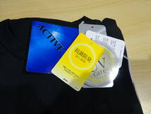新品 アシックス メンズ sizeＯ 半袖Ｔシャツ ブラック 2枚セット 抗菌防臭 UPF35 UV 加工 ACTIVE DRY ドライタッチ_画像5