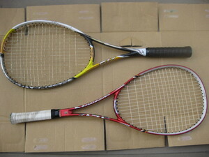 YONEX/ヨネックス　NANOFORCE 7V Rev　・　LASERUSH　5V