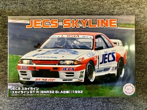 JECS スカイライン (スカイライン GT-R [BNR32 Gr.A仕様] )1992　1/24 ID299　プラモデル　フジミ