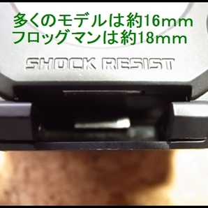 送料無料 カシオ G-ショック適合 汎用 太軸バネ棒 4本セット casio G-shockの画像2