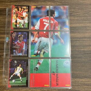 中田英寿　カード(panini)　1998 ペルージャ時代