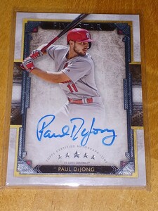 2018 Topps Five Star Paul DeJong Auto ポール・デヨング　来季 ホワイトソックス　直書きサイン