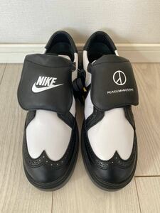 送料無料 即決 PEACEMINUSONE × Nike KWONDO 1 BLACK & WHITE 28cm US10ピースマイナスワン クウォンド1 ナイキ G-DRAGON