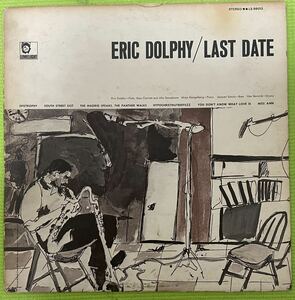 Jazz record raregroove ジャズ　レアグルーブ　レコード　Eric Dolphy / Last Date 1968 ピンクコースター　後発