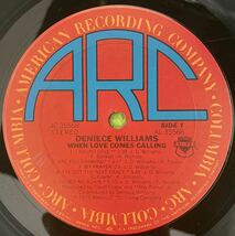 Soul sampling raregroove record ソウル　サンプリング　レアグルーブ　レコード　Deniece Williams When Love Comes Calling(LP) 1979_画像3