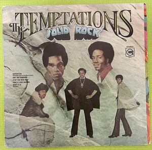 Soul sampling raregroove record ソウル　サンプリング　レアグルーブ　レコード　Temptations Solid Rock(LP) 1972