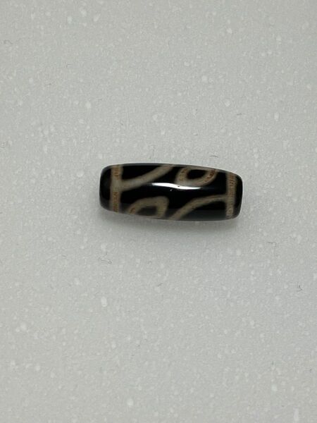 仏四眼天珠 25.0mm × 9.9mm
