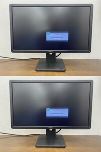 2台セット【動作品】中古 21.5インチ フルHD 液晶ディスプレイ モニター DELL デル E2214Hb ノングレア 1920×1080 電源ケーブル付き