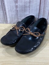 TOD'S　トッズ　ドライビングシューズ　ブラック　7サイズ　26㎝相当　メンズシューズ　ファッション　121716M_画像1