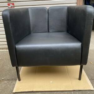 * IKEA Ikea personal chair 404.062.82 1 person for sofa black chair chair chair living . interval for ②[ secondhand goods ]*