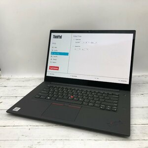 Lenovo ThinkPad P1 20TJ-S2NF08 Core i7 10875H 2.30GHz/32GB/512GB(NVMe) 〔B0132〕