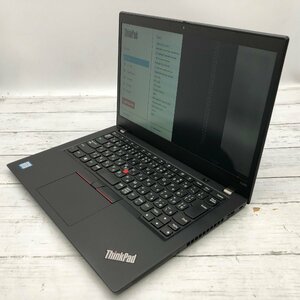 【難あり】 Lenovo ThinkPad X390 20Q1-S6AF00 Core i5 8265U 1.60GHz/16GB/256GB(NVMe) 〔B0305〕