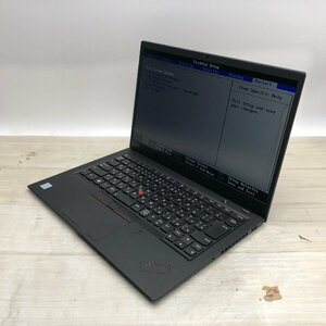 【難あり】 Lenovo ThinkPad X1 Carbon 20KG-S4L600 Core i7 8550U 1.80GHz/16GB/512GB(NVMe) 〔A0623〕