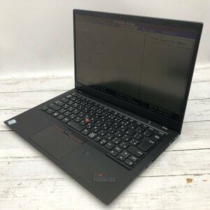 【難あり】 Lenovo ThinkPad X1 Carbon 20KG-S8GB2U Core i7 8650U 1.90GHz/16GB/512GB(NVMe) 〔B0302〕