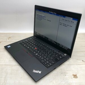 Lenovo ThinkPad T480s 20L8-SC9V1K Core i7 8650U 1.90GHz/16GB/512GB(NVMe) 〔A0721〕