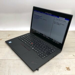 Lenovo ThinkPad X1 Yoga 20LE-S3482L Core i7 8650U 1.90GHz/16GB/512GB(NVMe) 〔A0609〕