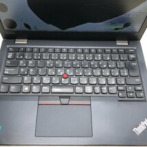 【難あり】 Lenovo ThinkPad L380 20M6-S0MY00 Core i5 8250U 1.60GHz/16GB/なし 〔B0306〕_画像3