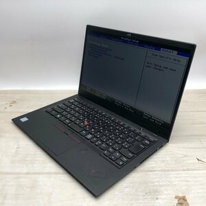 Lenovo ThinkPad X1 Carbon 20KG-S4WF00 Core i7 8550U 1.80GHz/16GB/250GB(SSD) 〔A0603〕