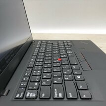 Lenovo ThinkPad X1 Carbon 20KG-S4WF00 Core i7 8550U 1.80GHz/16GB/250GB(SSD) 〔A0417〕_画像4
