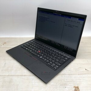 Lenovo ThinkPad X1 Carbon 20KG-S4WF00 Core i7 8550U 1.80GHz/16GB/250GB(SSD) 〔A0419〕