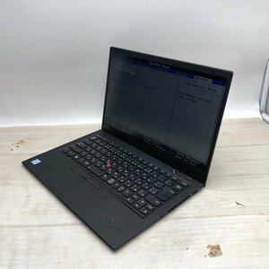 Lenovo ThinkPad X1 Carbon 20KG-SA3W00 Core i7 8550U 1.80GHz/16GB/256GB(SSD) 〔A0413〕