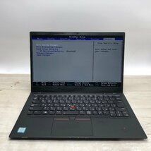 Lenovo ThinkPad X1 Carbon 20KG-S4WF00 Core i7 8550U 1.80GHz/16GB/250GB(SSD) 〔A0431〕_画像2