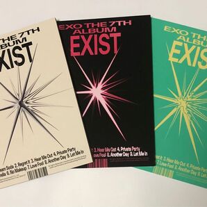 EXO EXIST アルバム Photo Book ver. 3冊セット ②