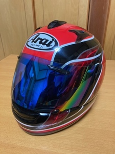 Arai アライ ASTRO-IQ アストロIQ Mamola-2 マモラ2 Lサイズ　59~60 ミラーシールド付き 