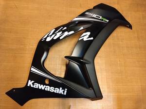 ninja ZX-10RR 純正 アッパー サイド アンダーカウル 外装 右側 55028-0575 55028-0586 2017年製 ほぼ傷なし！綺麗！フラットエボニー