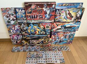 【かなり美品】［バンダイ］ウルトラマン オーブ ジード ルーブ タイガ DX ウルトラマンなりきり おもちゃ ヒーローごっこ 格闘 まとめて