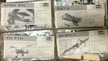 レベル タカラ 4機セット 1/72 ボーイングP-26 フォッカー アインデッカー PZL P11C スパッド_画像3