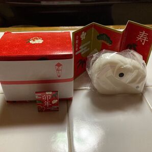 干支 うさぎ 石鹸 ヤクルト景品