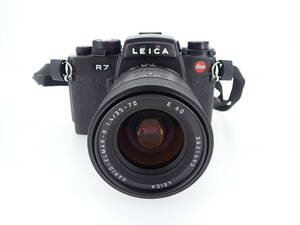 LEICA R7 VARIO-ELMAR-R 1:4/35-70 E60 カメラ ブラック ボディ 希少品 一眼レフ