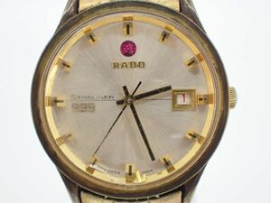 RADO STARLINER 999 ラドー スターライナー 腕時計 11730 デイト メンズ 自動巻き 稼働品