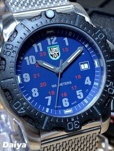 新品 LUMINOX ルミノックス 正規品 腕時計 クオーツ アナログ 防水 カレンダー ルミナイト カーボン ステンレス プレゼント カジュアル