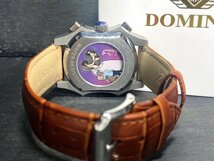 限定モデル 新品 DOMINIC ドミニク 正規品 腕時計 手巻き腕時計 秘密のからくりギミック搭載 レザーベルト アンティーク腕時計 プレゼント_画像8