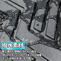 数量限定 \1スタート 新型ジムニー JB64/ジムニーシエラ JB74　3D トランクマット（ブロックパターン）　車種専用設計 防水 防汚_画像7