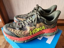 トレラン HOKA ONE ONE ホカオネオネ マファテスピード4 MAFATE SPEED 4 　27.0cm US9 美品_画像3