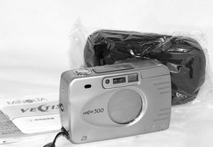 MINOLTA VECTISbektis300 прекрасный товар кейс / инструкция имеется #01812663 APS