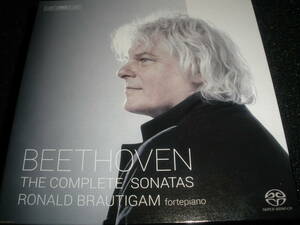 9 SACD 廃盤 ベートーヴェン ピアノ・ソナタ 全集 ブラウティハム フォルテピアノ 32 DSD BIS Beethoven Complete Piano Sonatas Brautigam